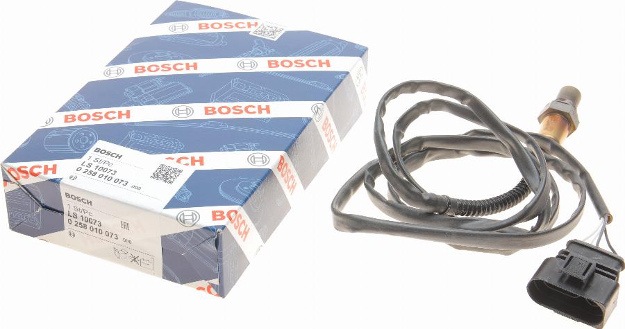 BOSCH 0 258 010 073 - Лямбда-зонд, датчик кисню avtolavka.club