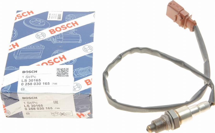 BOSCH 0 258 030 165 - Лямбда-зонд, датчик кисню avtolavka.club