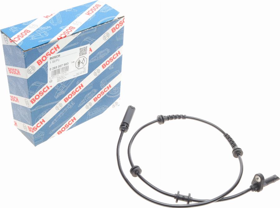 BOSCH 0 265 007 983 - Датчик ABS, частота обертання колеса avtolavka.club