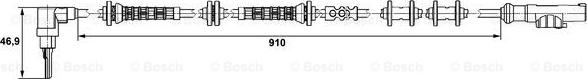 BOSCH 0 265 007 448 - Датчик ABS, частота обертання колеса avtolavka.club