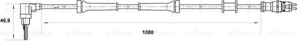 BOSCH 0 265 007 035 - Датчик ABS, частота обертання колеса avtolavka.club