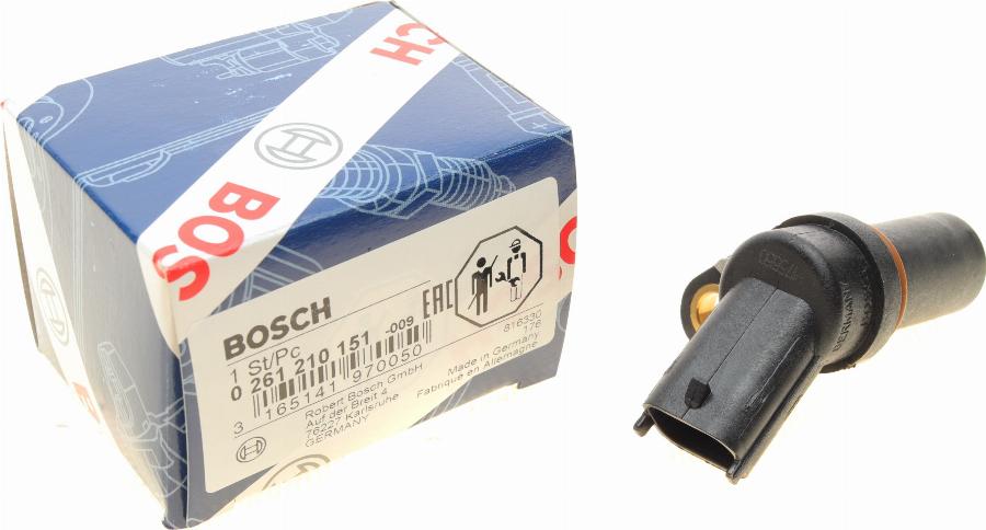 BOSCH 0 261 210 151 - Датчик імпульсів, колінчастий вал avtolavka.club