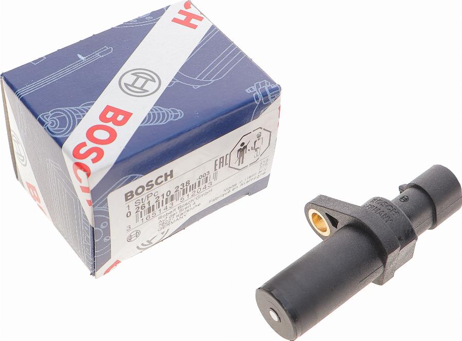 BOSCH 0 261 210 238 - Датчик імпульсів, колінчастий вал avtolavka.club