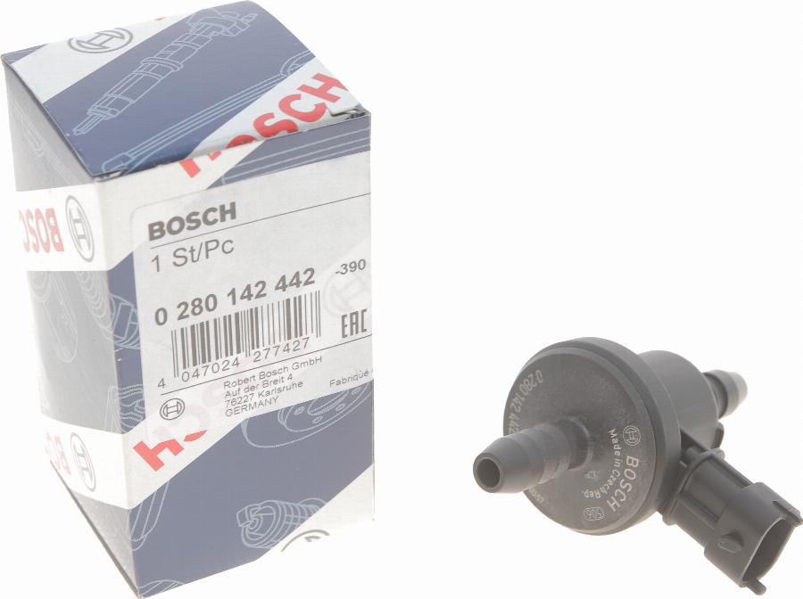 BOSCH 0 280 142 442 - Клапан вентиляції, паливний бак avtolavka.club