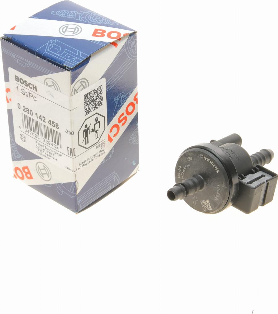 BOSCH 0 280 142 458 - Клапан вентиляції, паливний бак avtolavka.club