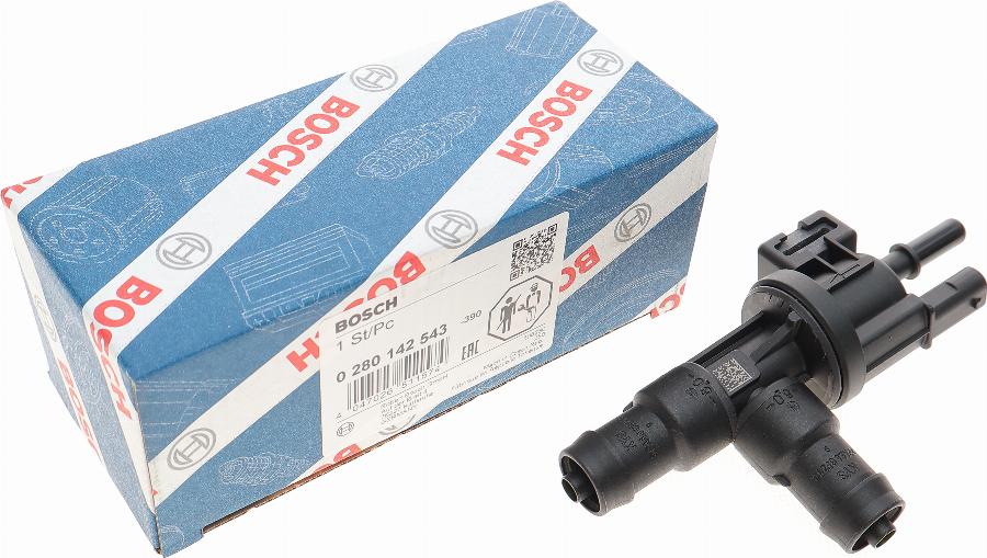 BOSCH 0 280 142 543 - Клапан вентиляції, паливний бак avtolavka.club