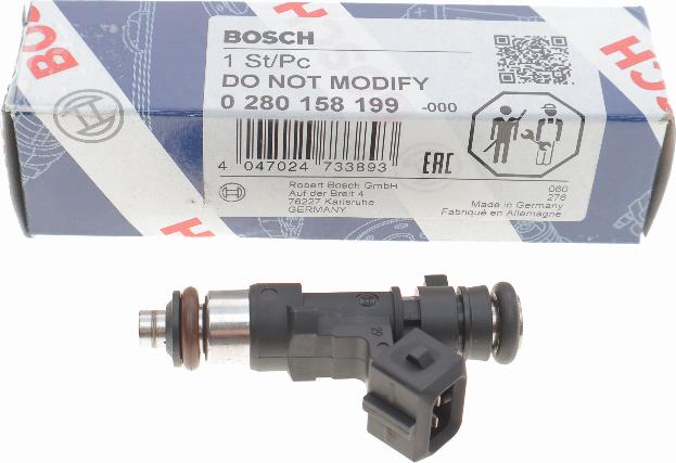 BOSCH 0 280 158 199 - Форсунка дизельна, розпилювач і утримувач avtolavka.club