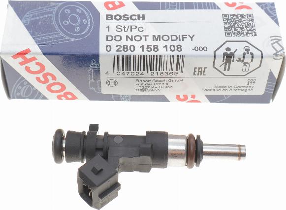 BOSCH 0 280 158 108 - Форсунка дизельна, розпилювач і утримувач avtolavka.club