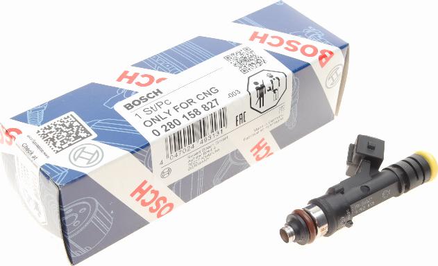 BOSCH 0 280 158 827 - Форсунка дизельна, розпилювач і утримувач avtolavka.club