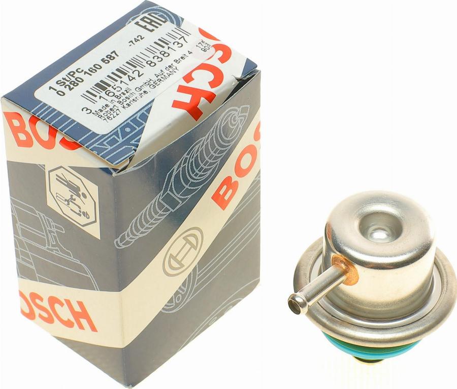 BOSCH 0 280 160 587 - Регулятор тиску подачі палива avtolavka.club