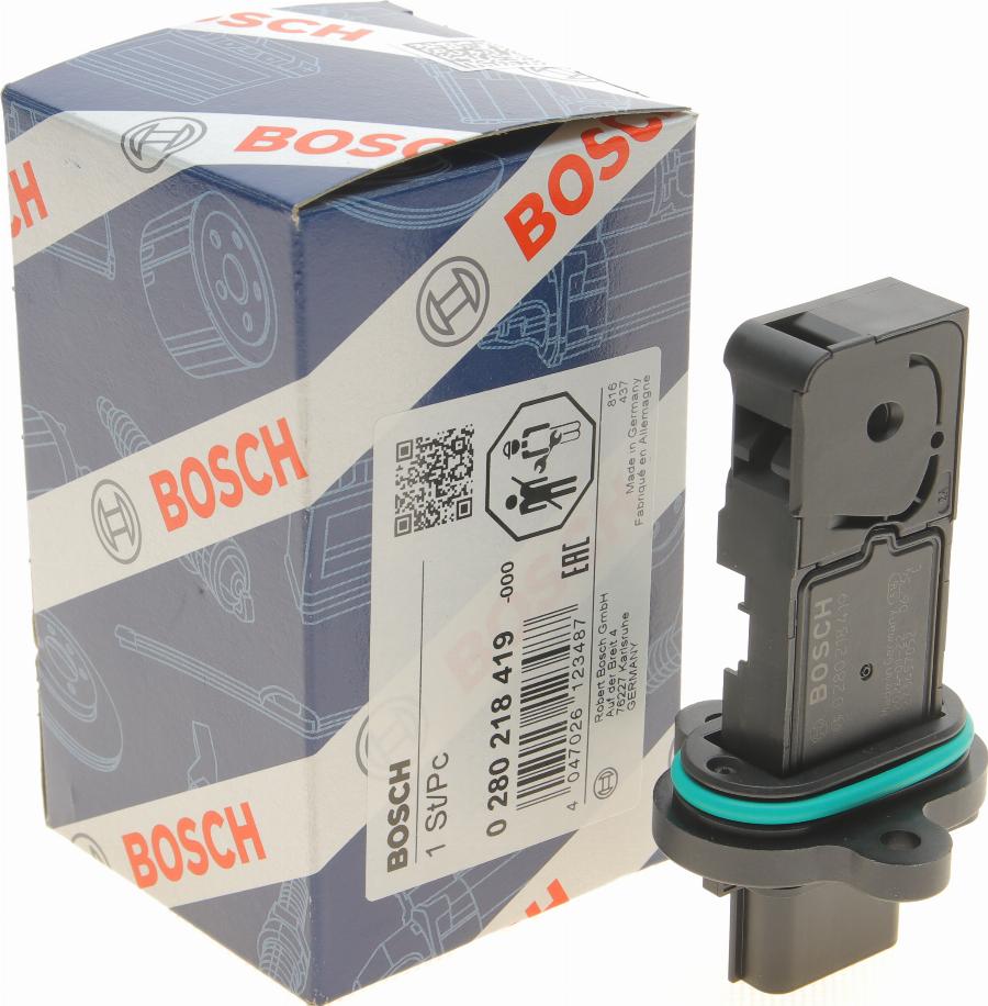 BOSCH 0 280 218 419 - Датчик потоку, маси повітря avtolavka.club