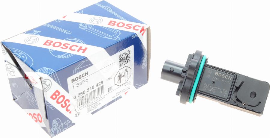 BOSCH 0 280 218 429 - Датчик потоку, маси повітря avtolavka.club