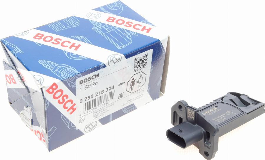 BOSCH 0 280 218 324 - Датчик потоку, маси повітря avtolavka.club