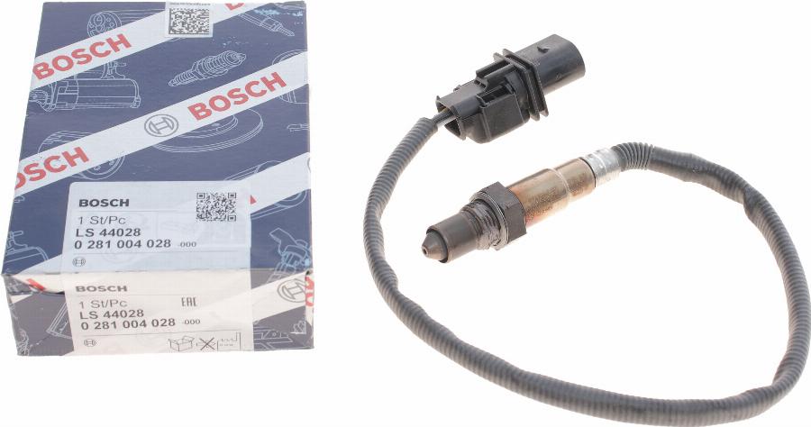 BOSCH 0 281 004 028 - Лямбда-зонд, датчик кисню avtolavka.club