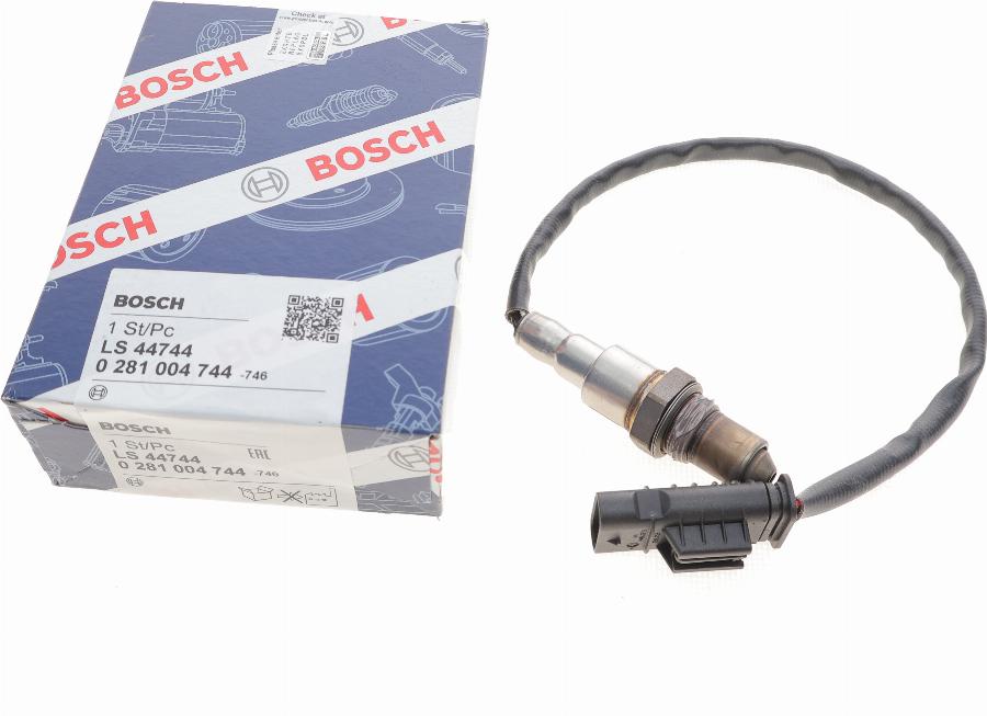 BOSCH 0 281 004 744 - Лямбда-зонд, датчик кисню avtolavka.club