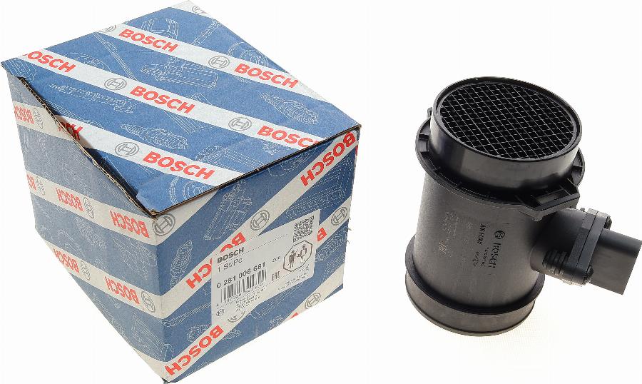 BOSCH 0 281 006 681 - Датчик потоку, маси повітря avtolavka.club