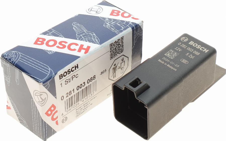 BOSCH 0 281 003 088 - Блок управління, реле, система розжарювання avtolavka.club