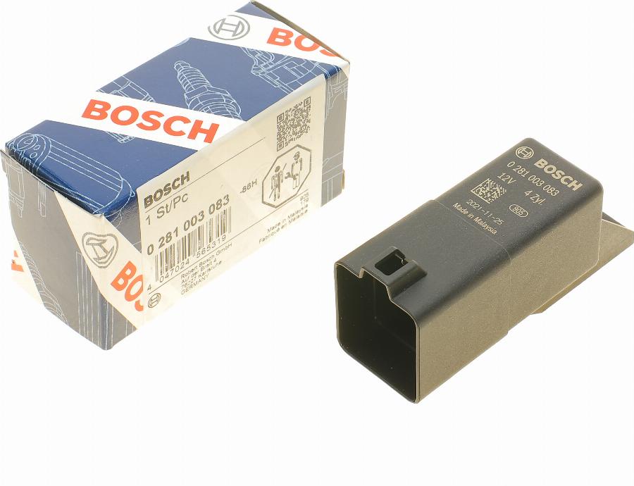 BOSCH 0 281 003 083 - Блок управління, реле, система розжарювання avtolavka.club