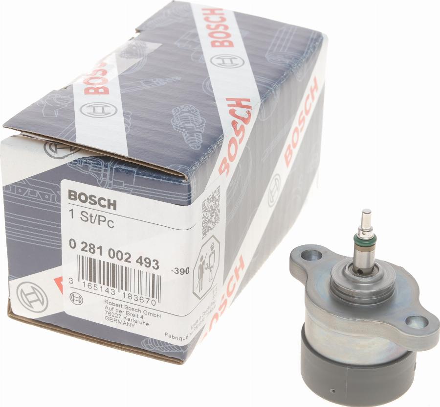 BOSCH 0 281 002 493 - Редукційний клапан, Common-Rail-System avtolavka.club