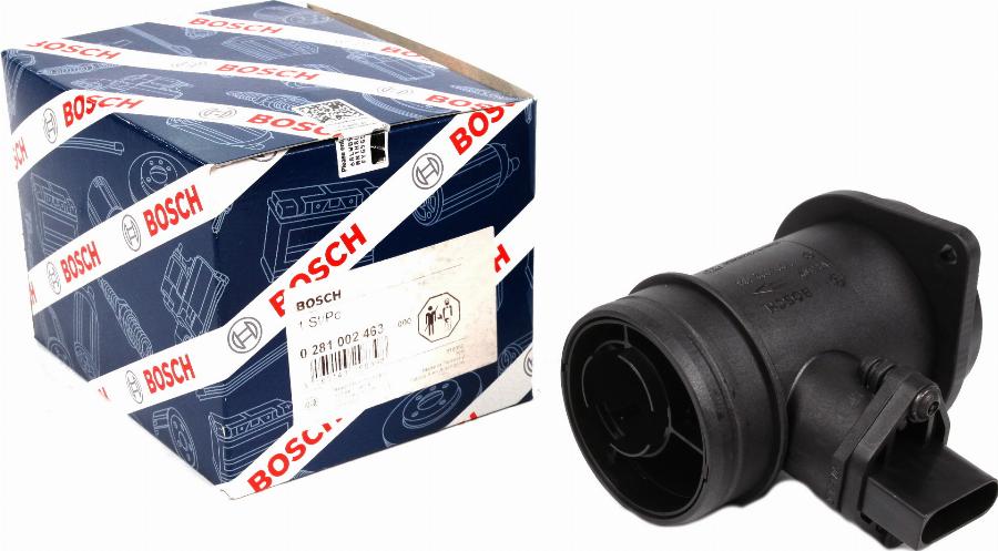 BOSCH 0 281 002 463 - Датчик потоку, маси повітря avtolavka.club