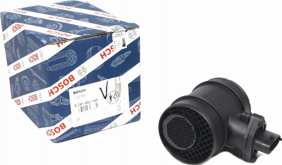 BOSCH 0 281 002 549 - Датчик потоку, маси повітря avtolavka.club