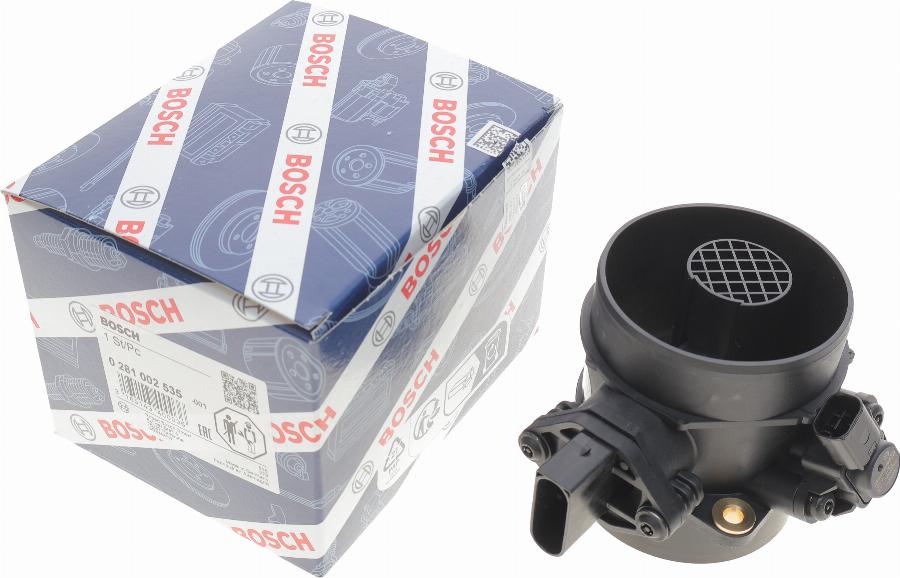 BOSCH 0 281 002 535 - Датчик потоку, маси повітря avtolavka.club