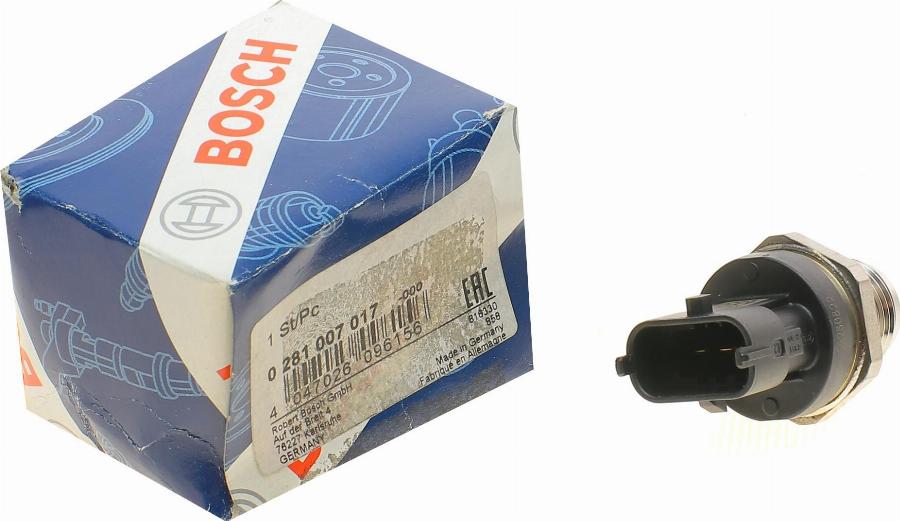 BOSCH 0 281 007 017 - Датчик, тиск подачі палива avtolavka.club