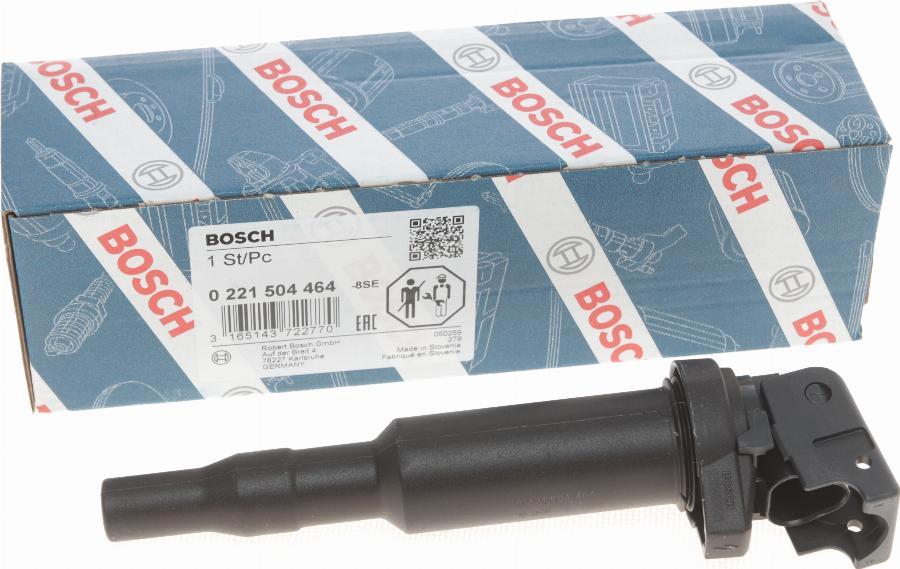 BOSCH 0 221 504 464 - Котушка запалювання avtolavka.club