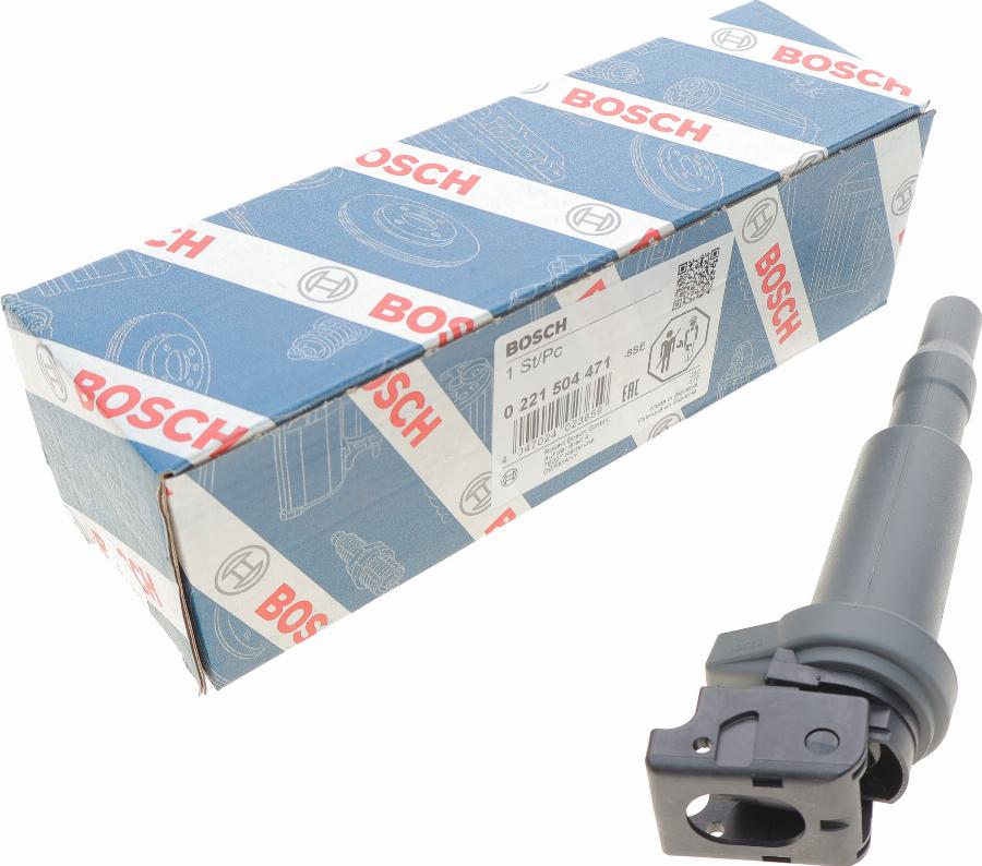 BOSCH 0 221 504 471 - Котушка запалювання avtolavka.club