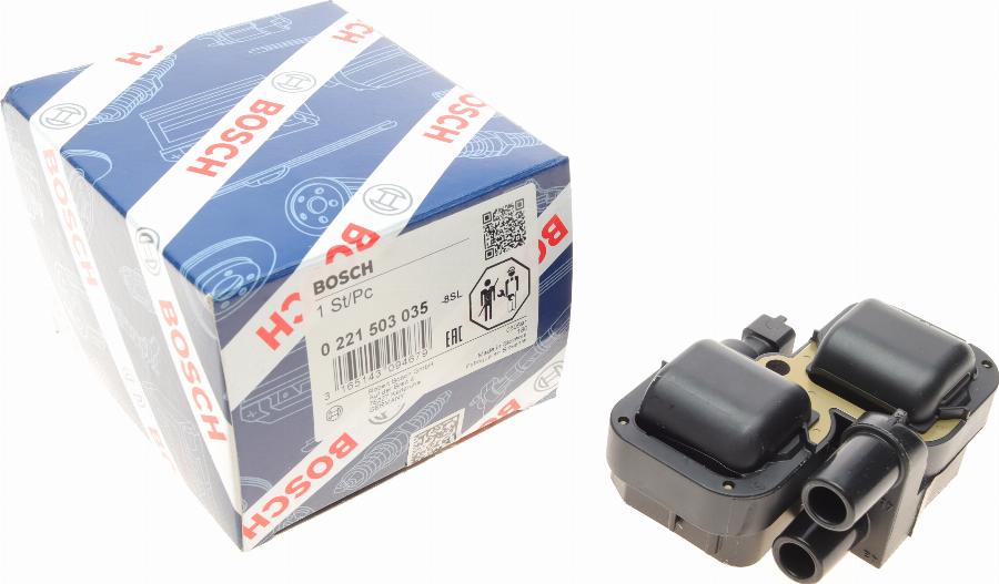 BOSCH 0 221 503 035 - Котушка запалювання avtolavka.club