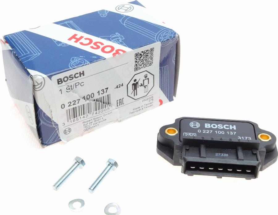 BOSCH 0 227 100 137 - Комутатор, система запалювання avtolavka.club