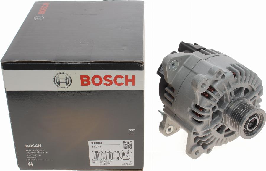 BOSCH 1 986 A01 452 - Генератор avtolavka.club