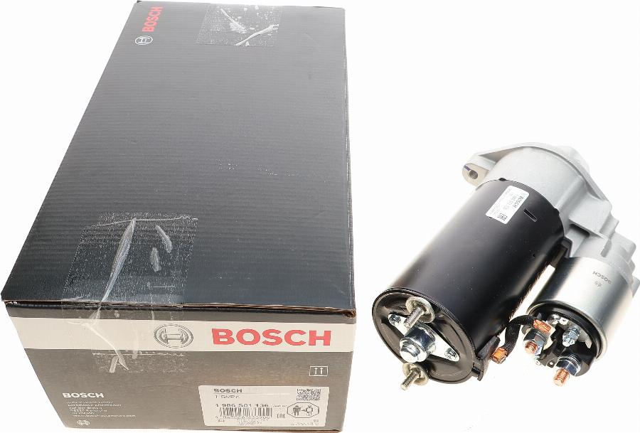 BOSCH 1 986 S01 136 - Стартер avtolavka.club