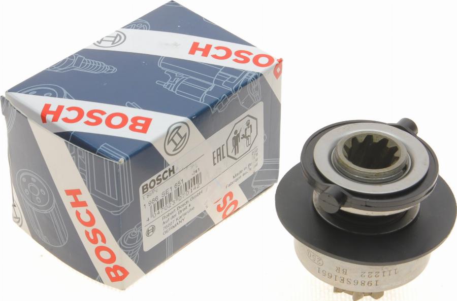 BOSCH 1 986 SE1 651 - Провідна шестерня, стартер avtolavka.club