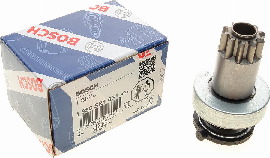 BOSCH 1 986 SE1 631 - Провідна шестерня, стартер avtolavka.club