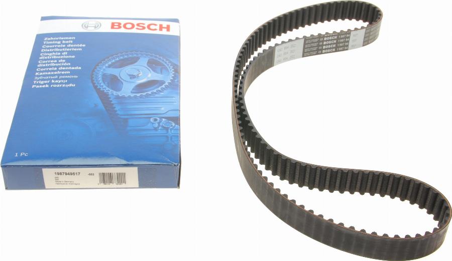 BOSCH 1 987 949 517 - Ремінь ГРМ avtolavka.club