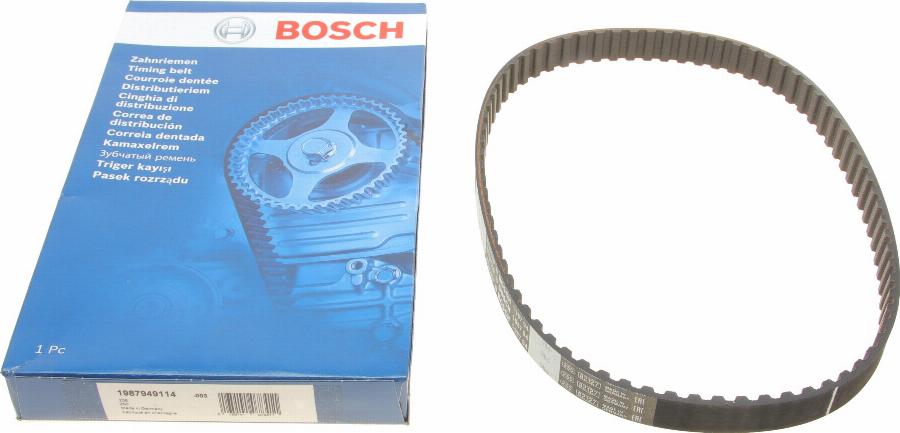 BOSCH 1 987 949 114 - Ремінь ГРМ avtolavka.club