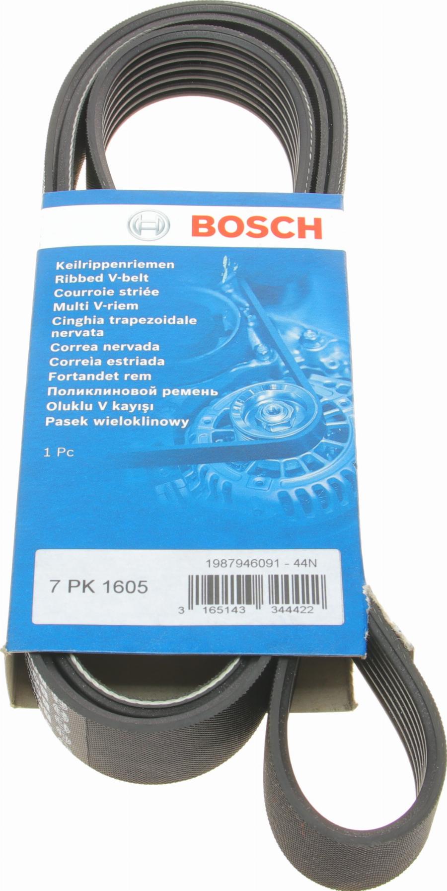 BOSCH 1 987 946 091 - Поліклиновий ремінь avtolavka.club