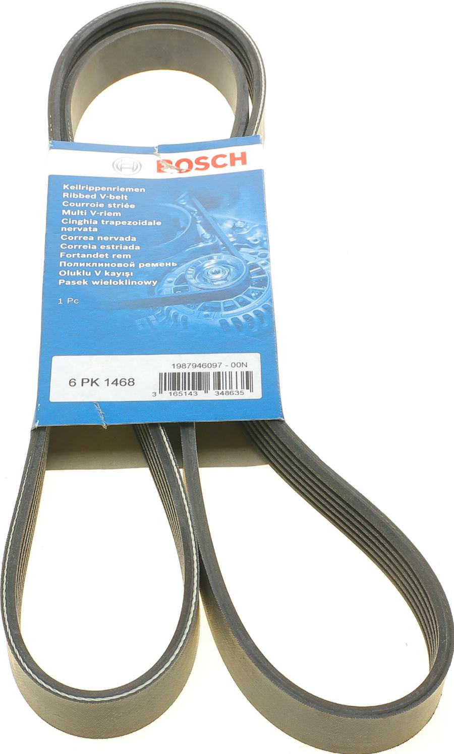 BOSCH 1 987 946 097 - Поліклиновий ремінь avtolavka.club