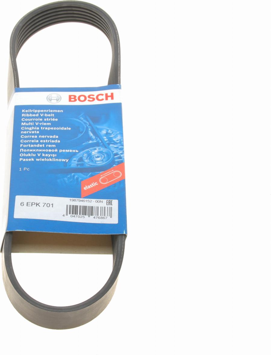 BOSCH 1 987 946 152 - Поліклиновий ремінь avtolavka.club