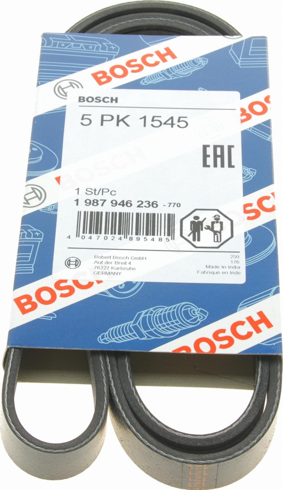 BOSCH 1 987 946 236 - Поліклиновий ремінь avtolavka.club