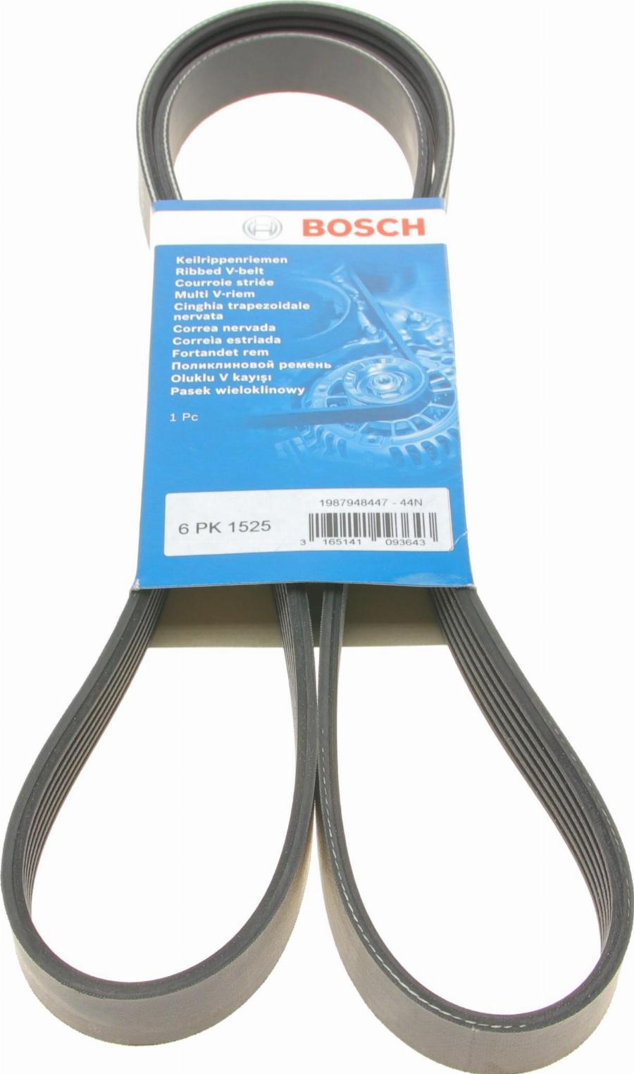 BOSCH 1 987 948 447 - Поліклиновий ремінь avtolavka.club