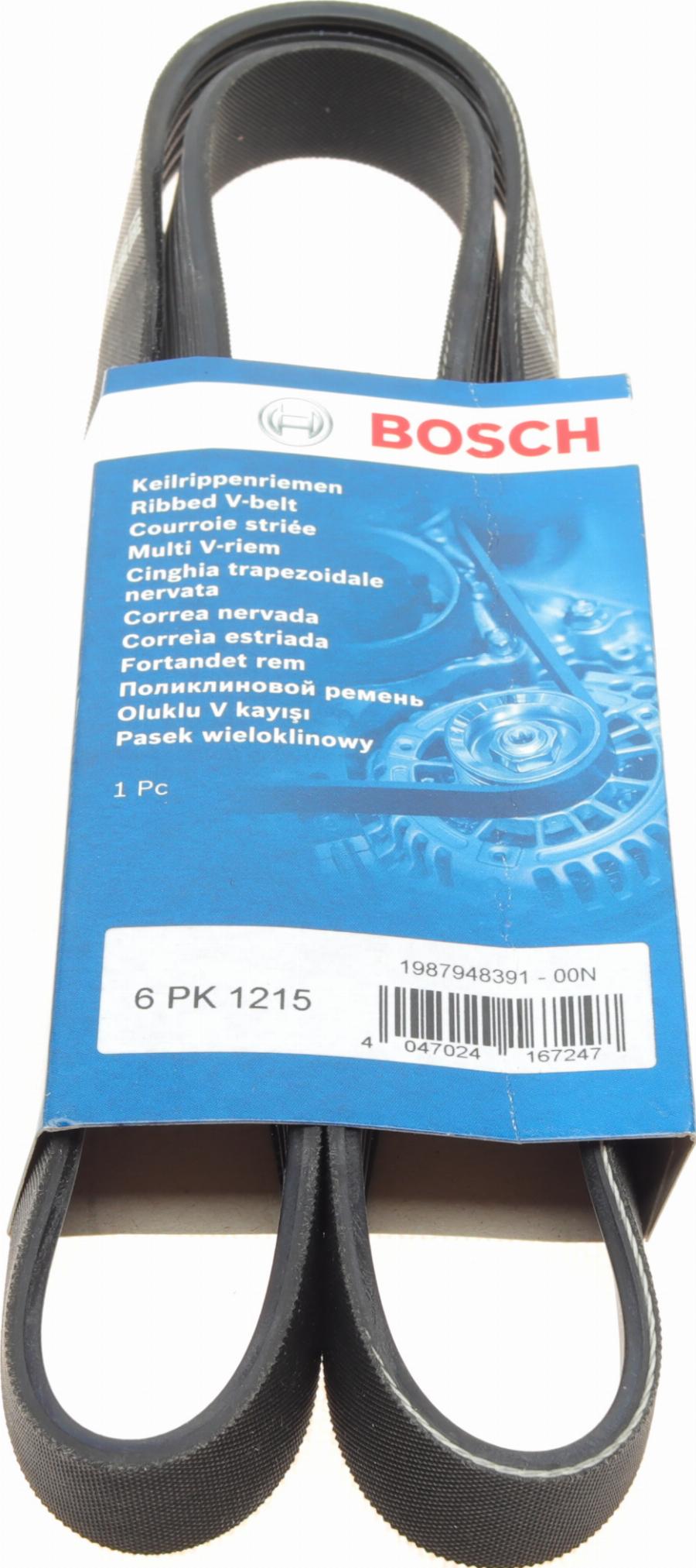 BOSCH 1 987 948 391 - Поліклиновий ремінь avtolavka.club