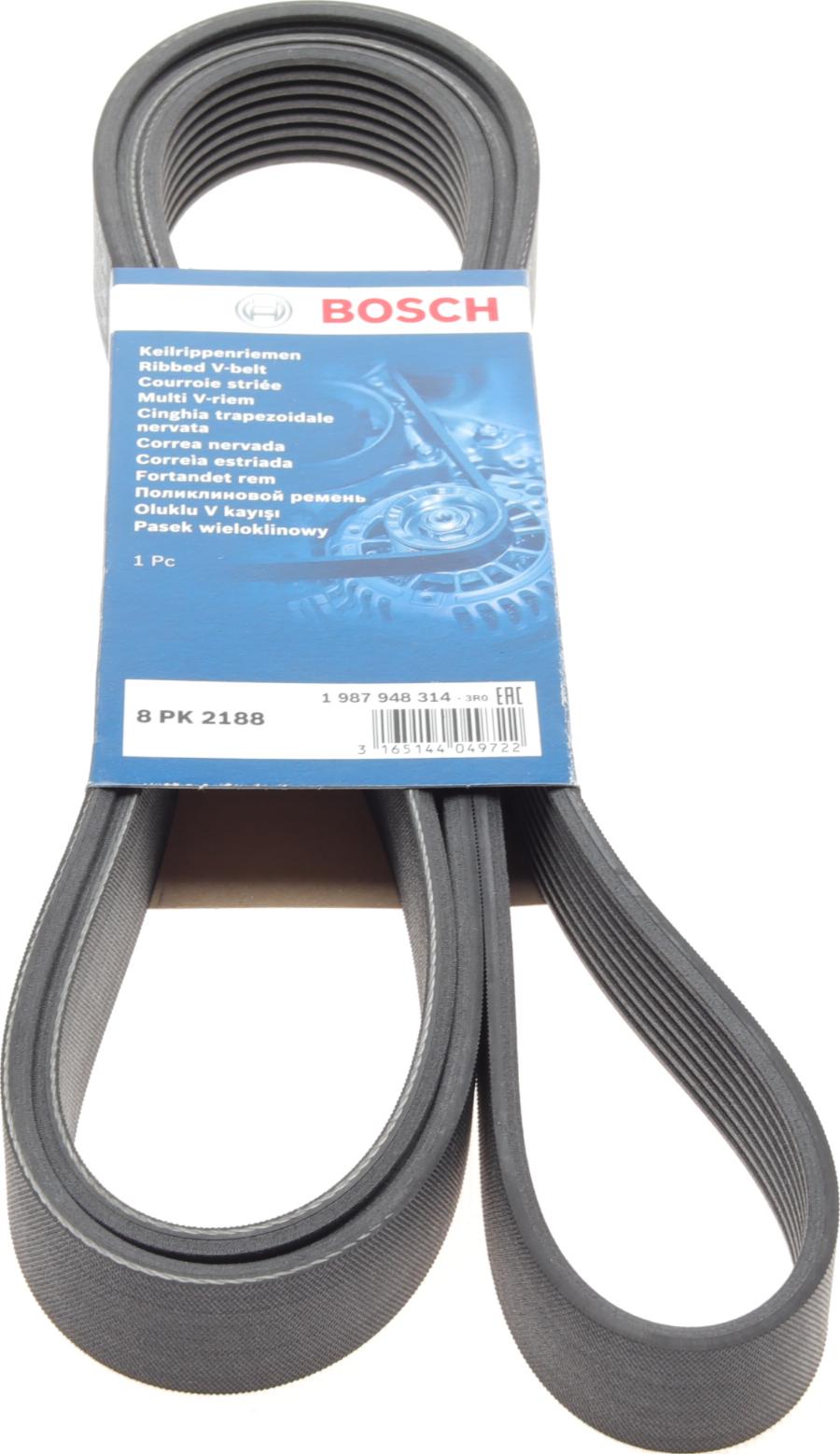 BOSCH 1987948314 - Поліклиновий ремінь avtolavka.club