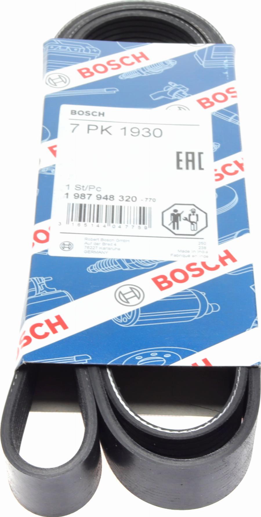 BOSCH 1 987 948 320 - Поліклиновий ремінь avtolavka.club