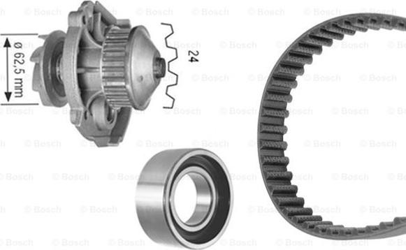 BOSCH 1 987 948 799 - Водяний насос + комплект зубчатого ременя avtolavka.club