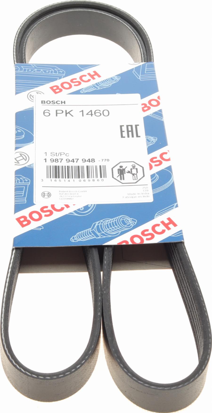 BOSCH 1 987 947 948 - Поліклиновий ремінь avtolavka.club