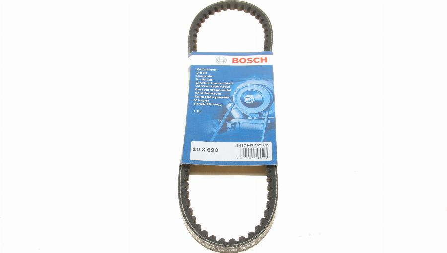 BOSCH 1 987 947 582 - Клиновий ремінь avtolavka.club