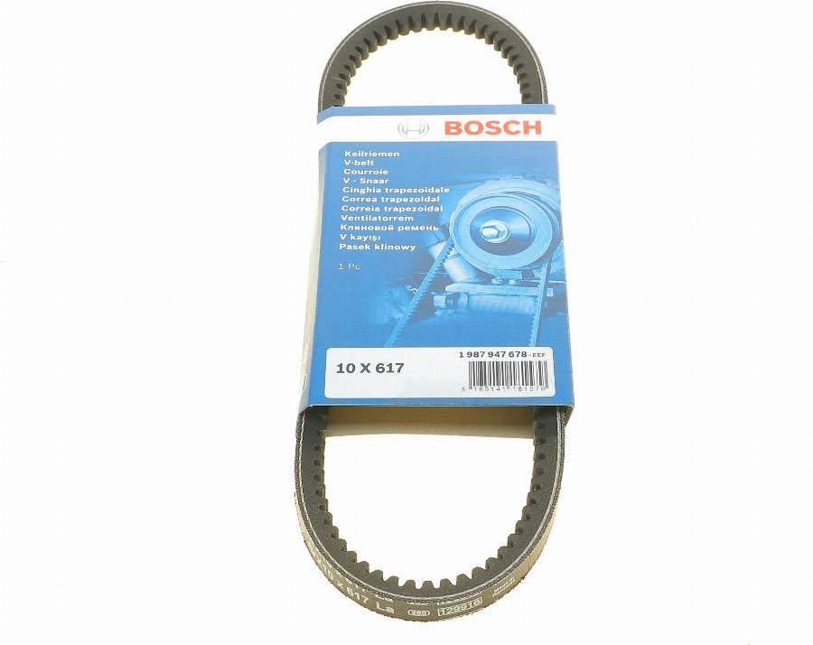 BOSCH 1 987 947 678 - Клиновий ремінь avtolavka.club