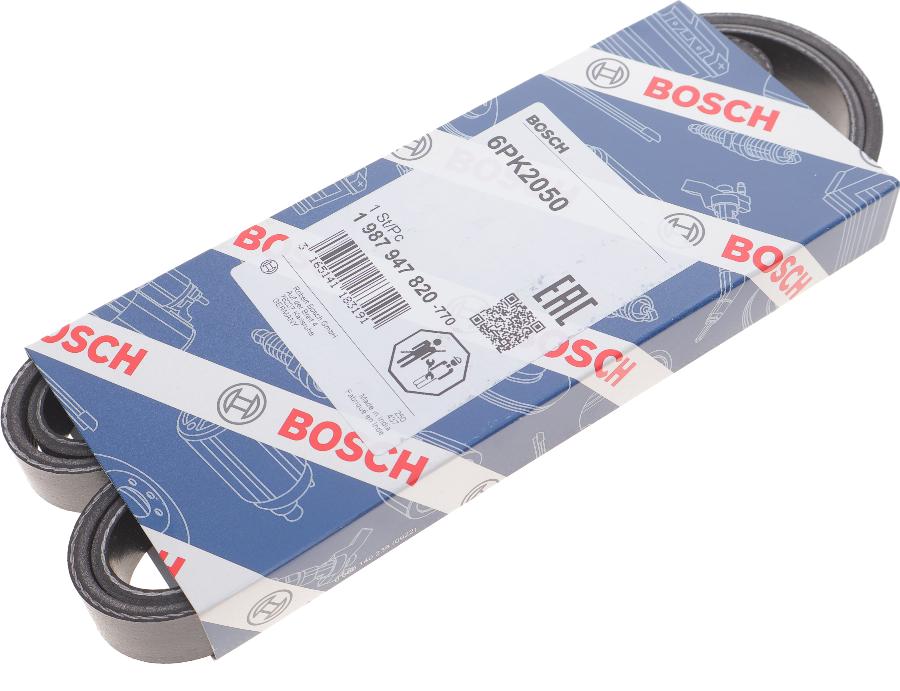 BOSCH 1 987 947 820 - Поліклиновий ремінь avtolavka.club